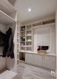 Mud Room In White Driftwood Finish