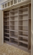Pantry Closet in Brushed Grey Finish