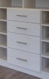 Flat Melamine Drawer Fronts