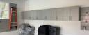 Garage Wall Cabinets  in Brushed Grey Finish
