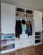 Mud Room In White Finish