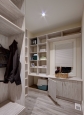 Mud Room In White Driftwood Finish