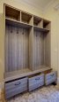 Mud Room in Summertime Blues Finish