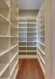 Pantry Closet in Ivory Finish