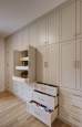Walk In Pantry in Morning Dew Finish