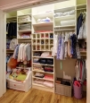 Reach In Closet in Ivory Finish