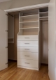 Reach In Closet in White Finish