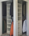 Reach In Closet in White Finish