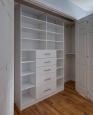 Reach In Closet in White Finish