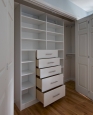 Reach In Closet in White Finish