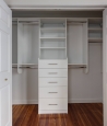 Reach In Closet in White Finish