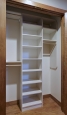 Coat Closet in White Chocolate Finish